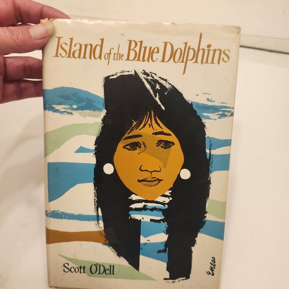 Island of the Blue Dolphins Scott O'Dell 1960 First Edition Houghton Mifflin